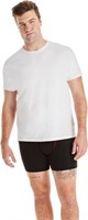 Hanes Men's SM Crewneck Undershirt, White Small
