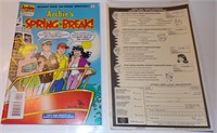 Archie's Spring Break Comic Book #4 Direct