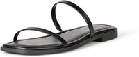 The Drop Women's 6 Paris Square Toe Flat Sandal,