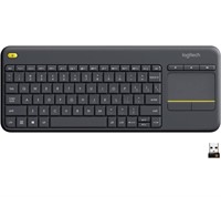 Logitech K400 Plus Wireless Touch With Easy Media