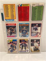 9 X 1980’s OPC Stars and Checklists