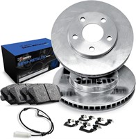 R1 Concepts Rear Brake Rotors Kit 2007-2008 BMW B7