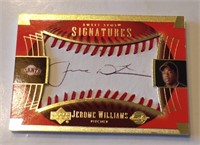Jerome Williams Upper Deck Sweet Spot Signatures
