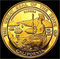 1987 California 1oz Gold Medal GEM BU