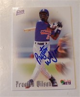 1997 Preston Wilson Best Autographed Baseball