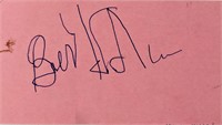 Stalag 17  William Holden autograph.