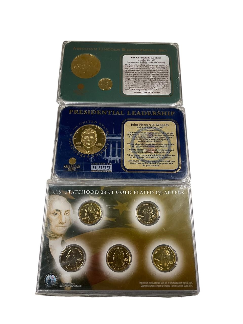 8 US Commemorative & Collective Coins