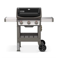 Spirit II E-310 3-Burner Propane Grill  Black