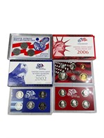 3 US Proof Coin Sets