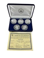 5- US Morgan Dollar Mint Set