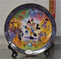 Disney collector plate
