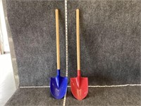 Wood and Plastic Shovels
