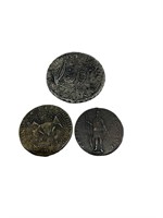 3 Assorted Coins