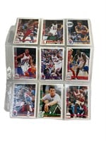 Lot of 9 Assorted 1993 NBA Hoops Trading Cards