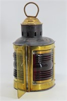 Wilcox Crittenden Brass Port & Starboard Lantern