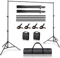 NEW $61 Backdrop Stand Kit, 2x3m/6.5x10ft