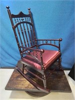 Bespaq dull furniture rocking chair 14 inches