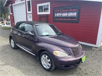 2005 CHRYSLER PT CRUISER CONVERTIBLE TURBO