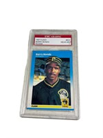 1987 Fleer Barry Bonds Rookie Card