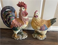 Rooster & Hen