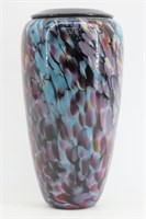 1994 Charlie Correll Signed Art Glass Vase