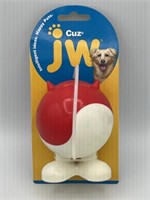 JW Happy Pets Ying Yang Solid Rubber Ball Toy