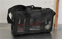 Small softsided pet carrier, contents, see pics