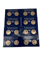 8- History for Young American Bronze Sets