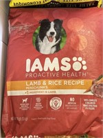 30 lb Iams Lamb n Rice Mini Chunk Dog Food