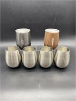 (6) Stainless Tumblers - Corkcicle-2, HomeLife-4