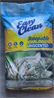 40 lb Easy Clean Scoopable Unscented Litter