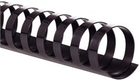 GBC CombBind 19 Hole Binding Spines, 1 Inch Spine