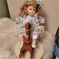 Emeral Doll Collection  Jen on Rocking Horse