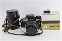 Vintage Nikon 35mm Camera & Micro 105mm Lens