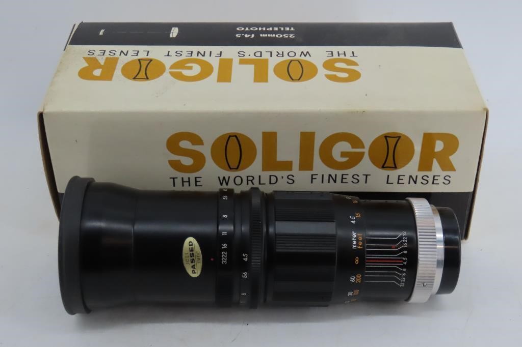 Soligor 250mm f4.5 Telephoto Lens