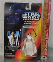 Star Wars Leia Organa action figure, in pkg.