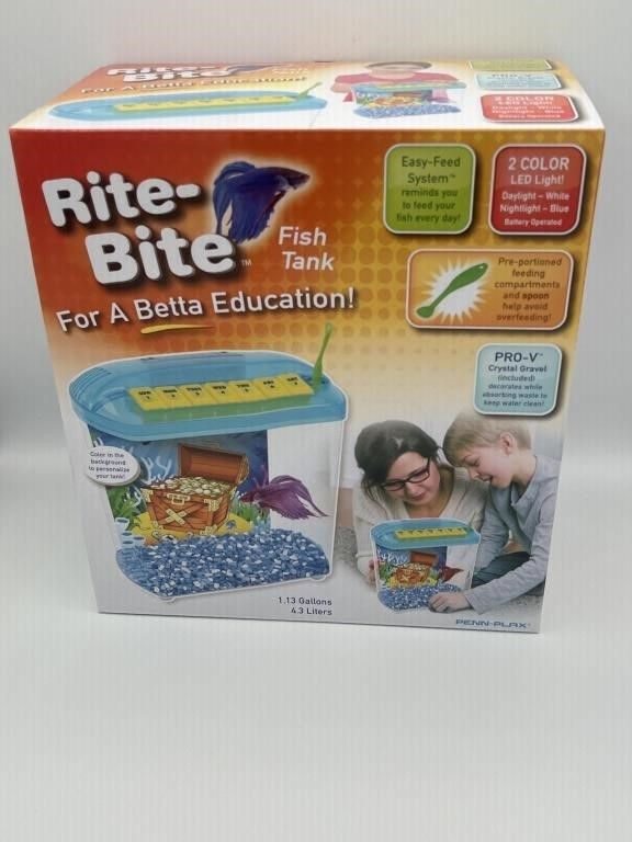 Rite Bite Betta Educational Tank