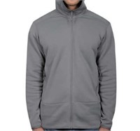 Kirkland Signature Men's Full Zip Hoodie Grey S