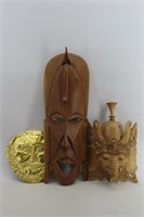 African, Indonesian & Greek Masks