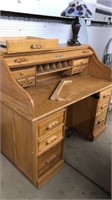 AMERICAN MEMORIES ROLL TOP WOOD DESK