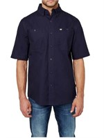 Caterpillar Men's LG Woven Work T-Shirt, Navy,