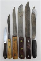 Vintage Butchering Knives