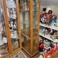 Curio Cabinet 75" tall 12" wide