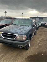 2001 Ford Explorer Blue