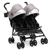 Jeep Powerglyde Side-by-side Double Stroller By De