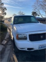 2000 Cadillac Escalade White