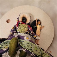 Pocahontas and handmade doll