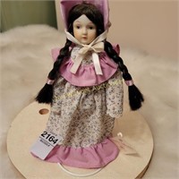 Country Collectibles Porcelain Doll