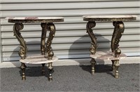 Marble Top Side Tables