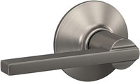 Schlage F10 LAT 619 Latitude Passage Lever, Satin